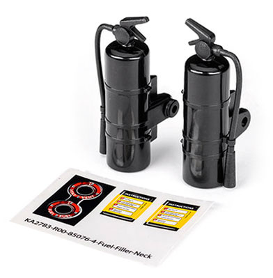 Traxxas Brandsläckare Svart (2) UDR, TRX-4