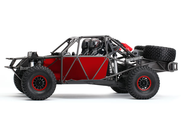 Traxxas Chassipaneler Alu Röd Set