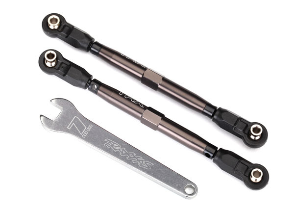 Traxxas Styrstag Komplett Alu Grå med Nyckel (2) UDR