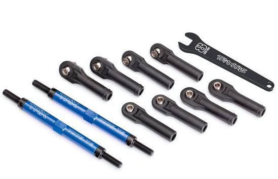 Traxxas  Toe-In Stag 144mm Alu Blå (med Nyckel) (2) E-Revo