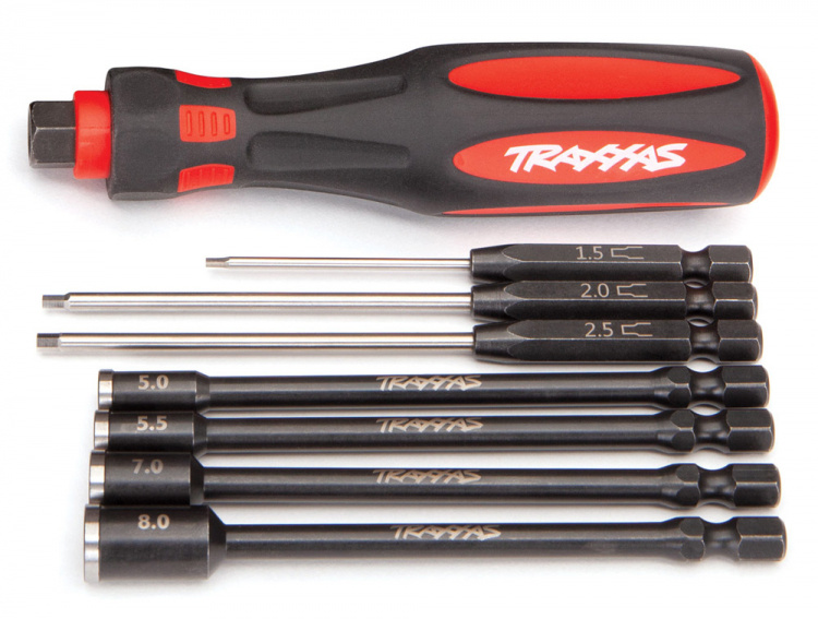 Traxxas Speed Bit Master Set Insex & Hylsa (7-delar)