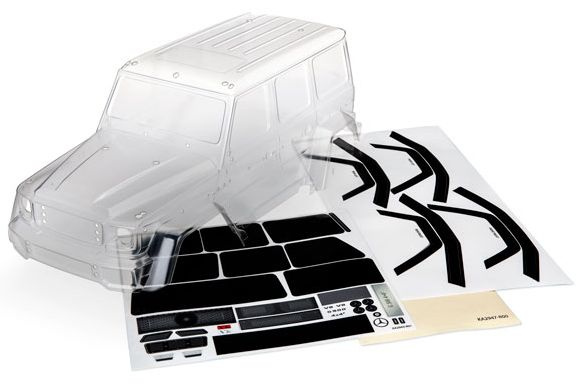 Traxxas Kaross Mercedes G500 TRX-4 Omålad