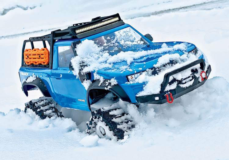 Traxxas Drivband Gummi Grova Set med 4 TRAXX