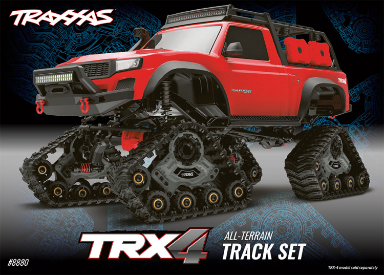Traxxas Larvfötter Komplett Set till TRX-4