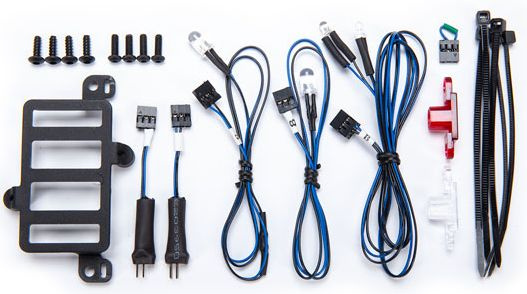 Traxxas LED Ljus Pro Scale Installationssats TRX-4/6 Merc. G500/G63