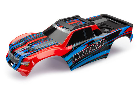 Traxxas Kaross Maxx Röd-X