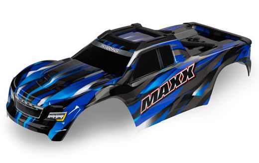 Traxxas Kaross Maxx (Lång Hjulbas) Blå