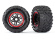 Traxxas Däck & Fälg Maxx/Svart/Röd (17mm) 2,8 Traxxas Däck & Fälg Maxx/Svart/Röd (17mm) 2,8
