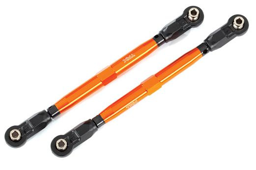 Traxxas Styrstag Alu Orange (2) WideMaxx