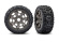 Traxxas Däck & Fälg Sledgehammer Belted/ Grå 3.0 Traxxas Däck & Fälg Sledgehammer Belted/ Grå 3.0