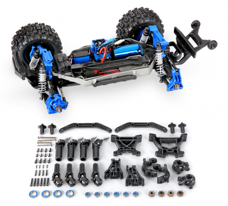 Traxxas Uppgradering Heavy Duty Grå Hoss, Rustler, Slash, Raptor R - 4x4