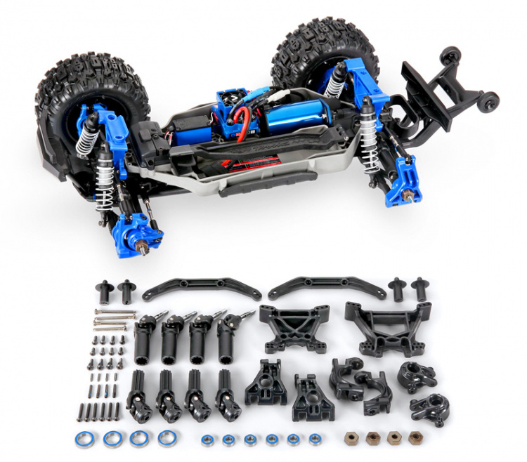 Traxxas Uppgradering Heavy Duty Orange Hoss, Rustler, Slash - 4x4