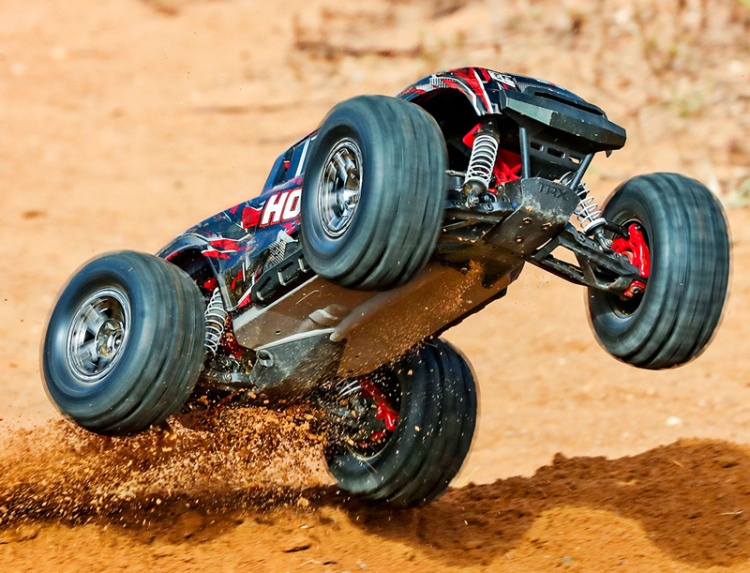 Traxxas Uppgradering Heavy Duty Svart Hoss, Rustler, Slash - 4x4