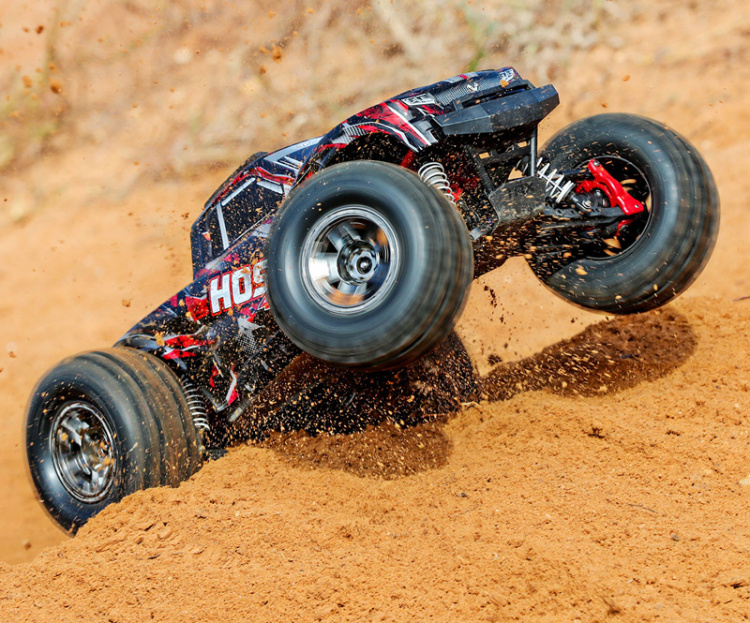 Traxxas Uppgradering Heavy Duty Svart Hoss, Rustler, Slash - 4x4