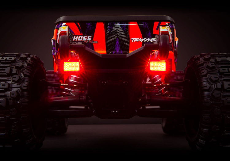 Traxxas LED Ljus Fram & Bak Set Komplett HOSS 4x4
