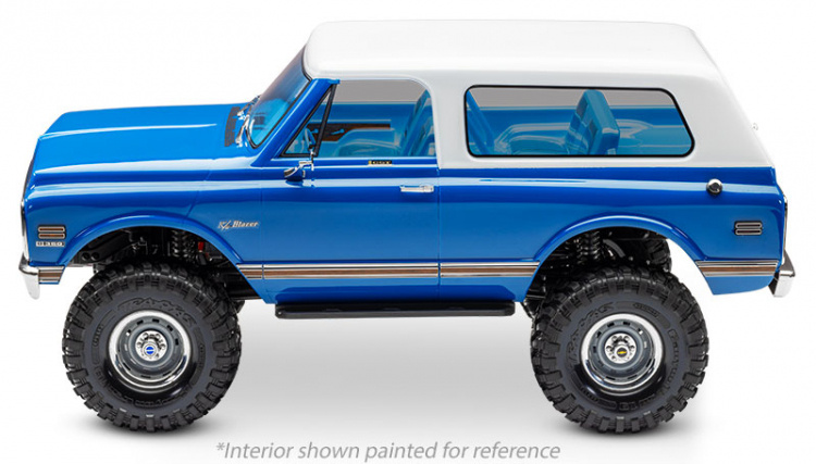 Traxxas Interiör Chevy Blazer '69-72 Omålad/Transparent