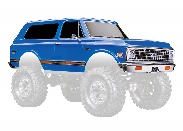 Kaross Chevrolet Blazer '72 Blå Komplett