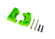 Traxxas Casterblock EHD Grön (Par) (för Uppgraderingskit #9182) Bandit Traxxas Casterblock EHD Grön (Par) (för Uppgraderingskit #9182) Bandit