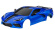 Traxxas Kaross Corvette Stingray Blå Komplett Traxxas Kaross Corvette Stingray Blå Komplett