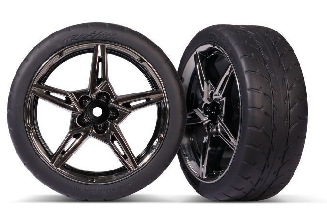 Traxxas Däck & Fälg Response Touring Fram (2) 4-TEC 3.0