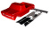 Traxxas Kaross Chevrolet C10 Drag Slash Röd Traxxas Kaross Chevrolet C10 Drag Slash Röd