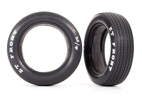 Traxxas Däck Fram med Inlägg Drag Slash (2)