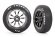 Traxxas Däck & Fälg Fram Svart Krom Drag Slash (2) Traxxas Däck & Fälg Fram Svart Krom Drag Slash (2)