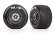 Traxxas Däck & Fälg Bak Matt Svart Krom (2)  Drag Slash Traxxas Däck & Fälg Bak Matt Svart Krom (2)  Drag Slash