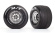 Traxxas Däck & Fälg Bak Krom Drag Slash (2) Traxxas Däck & Fälg Bak Krom Drag Slash (2)