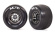Traxxas Däck & Fälg Bak Svart Krom (2)  Drag Slash Traxxas Däck & Fälg Bak Svart Krom (2)  Drag Slash