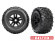 Traxxas Däck & Fälg Sledgehammer Korda 3.8'' Svart (17mm Hex) (2) Traxxas Däck & Fälg Sledgehammer Korda 3.8'' Svart (17mm Hex) (2)