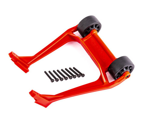 Traxxas Wheelie Bar Komplett Röd Sledge