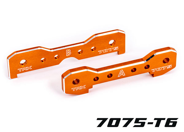 Traxxas Bärarmshållare Fram Alu HD Orange Sledge