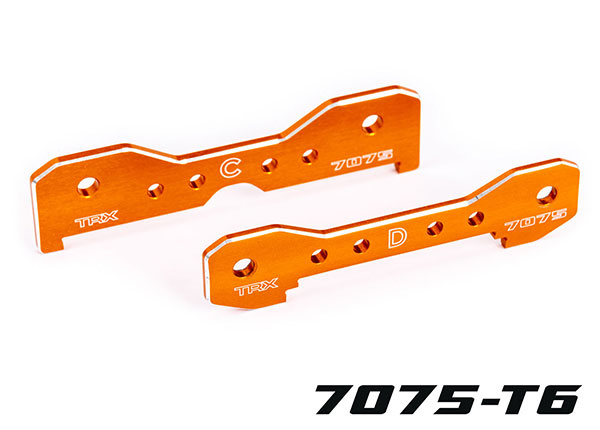 Traxxas Bärarmshållare Bak Alu HD Orange Sledge