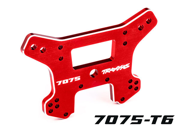 Traxxas Stötdämpartorn Fram Alu HD Röd Sledge