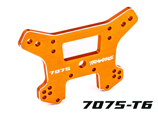 Traxxas Stötdämpartorn Fram Alu HD Orange Sledge