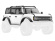Traxxas Kaross TRX-4M Ford Bronco Vit Komplett Traxxas Kaross TRX-4M Ford Bronco Vit Komplett