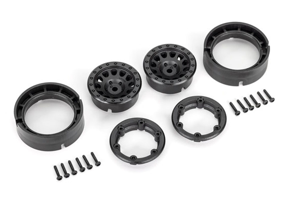 Traxxas Fälg Method Race 105 Beadlock Svart 1.0