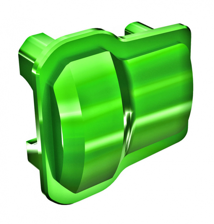 Traxxas Difflock Alu Grön Fram/Bak (2) TRX-4M