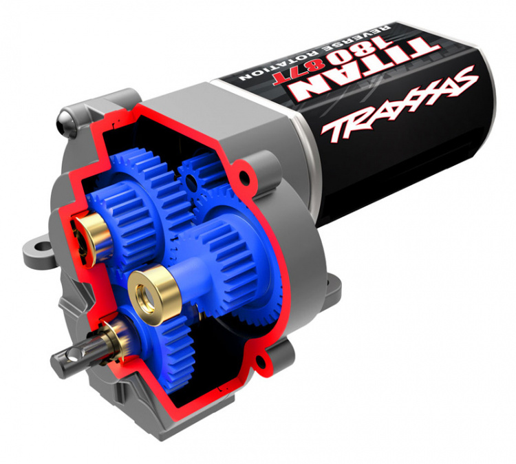 Traxxas Transmission Speed-Utväxling Komplett med Motor TRX-4M
