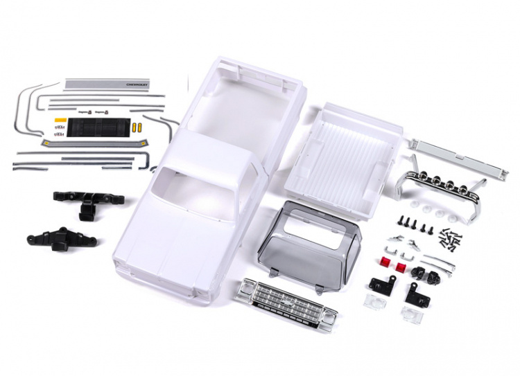 Traxxas Kaross TRX-4M Chevrolet K10 Komplett Omålad