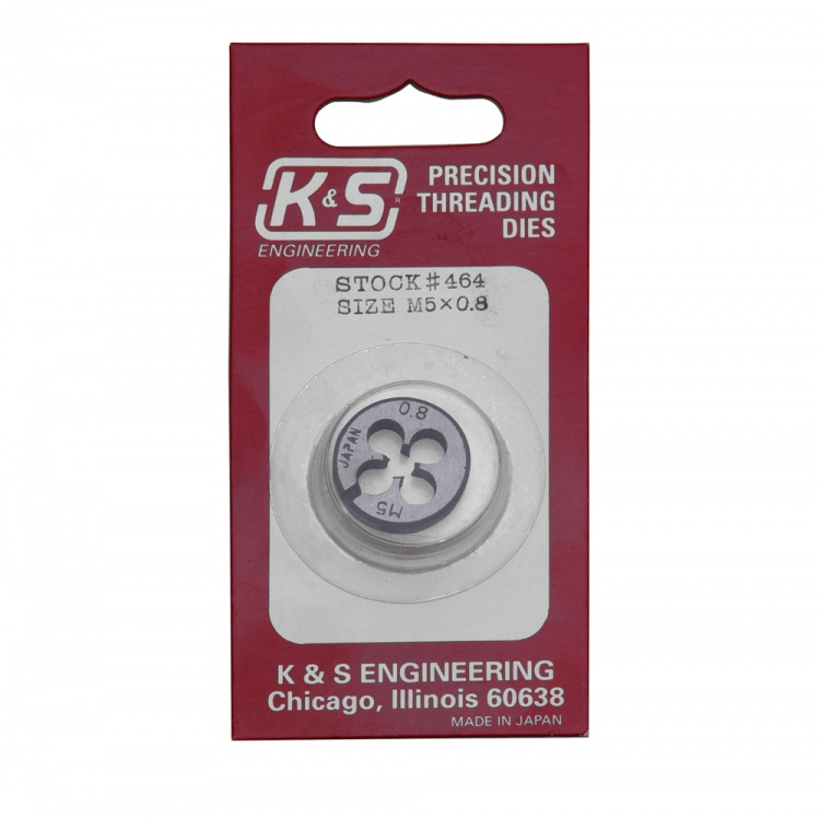 Gängsnitt M5 x 0.8mm