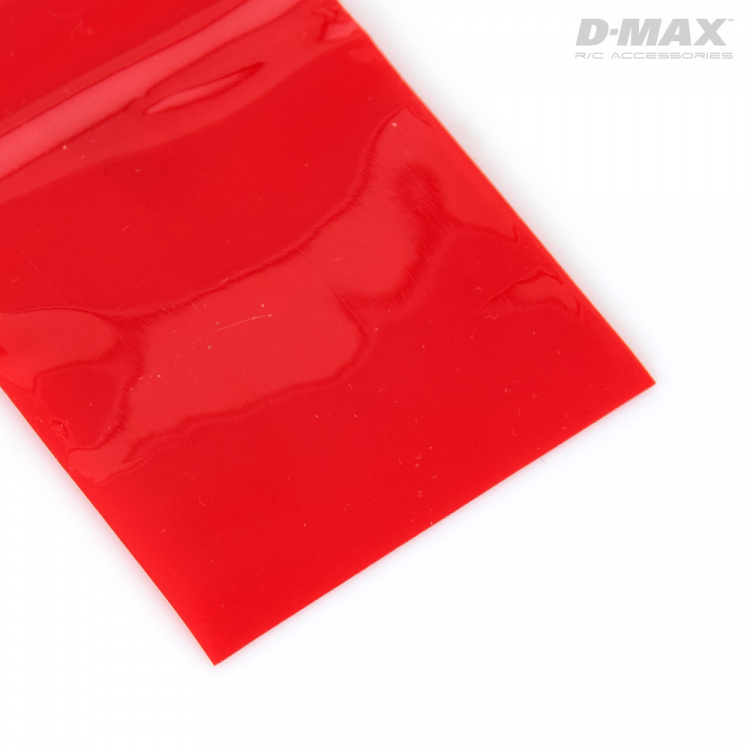 DynoMAX Krympslang Röd Transparent D41/B64mm x 1m