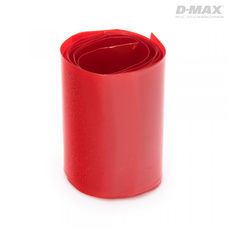 DynoMAX Krympslang Röd Transparent D41/B64mm x 1m