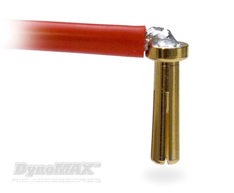 Kontakt Bullet 4mm Hane Bil 10st