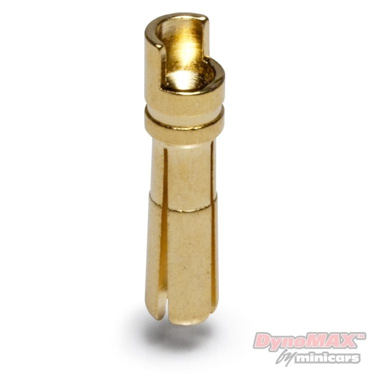 Kontakt Bullet 4mm Hane 10st