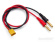 Laddkabelset XT30 med 4mm banankontakter Laddkabelset XT30 med 4mm banankontakter