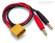 Laddkabelset XT90 med 4mm banankontakter Laddkabelset XT90 med 4mm banankontakter