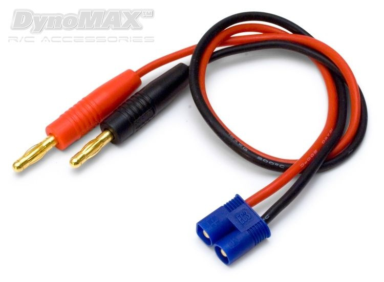 Laddkabel EC3 med 4mm banankontakter