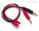Laddkabel HXT-3.5mm och 4mm banankontakter Laddkabel HXT-3.5mm och 4mm banankontakter